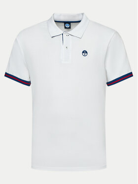 North Sails North Sails Polokošile 692457 Bílá Regular Fit