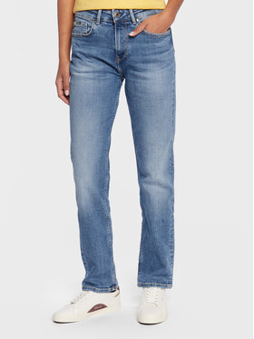 Pepe Jeans Pepe Jeans Jeansy Mary PL204164 Niebieski Straight Fit