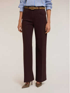 Motivi Motivi Pantaloni di tessuto P748Q004060N022 Marrone Over Fit