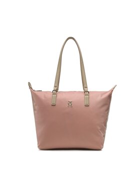 Tommy Hilfiger Tommy Hilfiger Handtasche Poppy Tote Corp AW0AW14474 Rosa