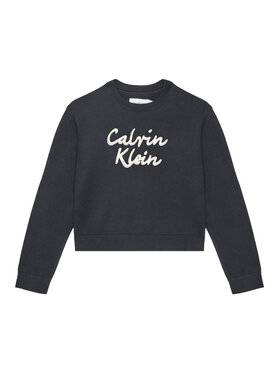 Calvin Klein Jeans Calvin Klein Jeans Пуловер IG0IG02971 D Черен Regular Fit