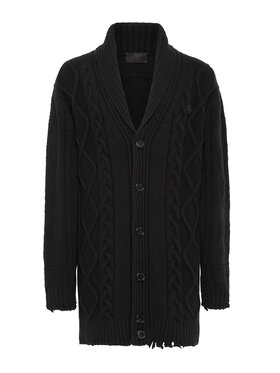 PHILIPP PLEIN PHILIPP PLEIN Cardigan 2423 Nero Regular Fit
