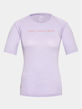 Craft Craft Технічна футболка Gravel 1913184 Фіолетовий Regular Fit