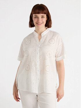 Fiorella Rubino Fiorella Rubino Camicia 5055T001393N011 Bianco Regular Fit