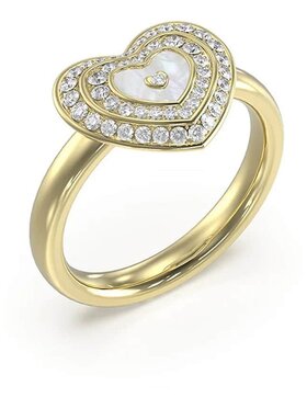 Guess Guess Naszyjnik JUBR04029JWYGWH52 Złoty