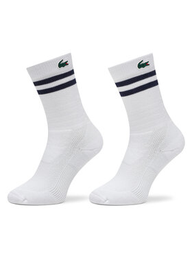 Lacoste Lacoste Șosete Înalte Unisex RA1095 Alb