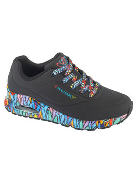 Skechers Skechers Sneakersy Uno - Ravaged Love Czarny