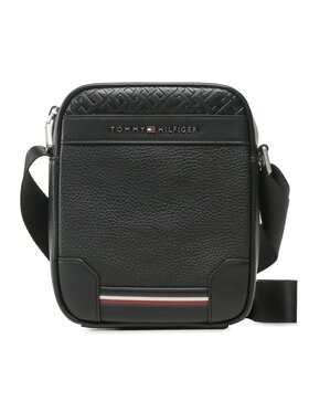 Tommy Hilfiger Tommy Hilfiger Τσαντάκι Th Central Mini Reporter AM0AM11308 Μαύρο