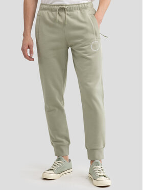BIG STAR BIG STAR Spodnie dresowe KERSYN_300_350 Zielony Basic Fit