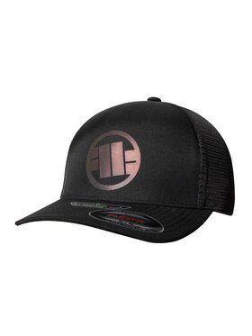 PITBULL PITBULL Czapka z daszkiem Czapka Full Cap Mesh IRIDESCENT S/M Czarny