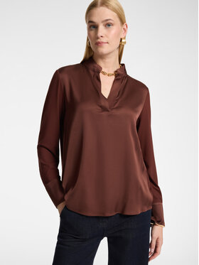 Elena Mirò Elena Mirò Koszula G055Z000706N022 Brązowy Regular Fit