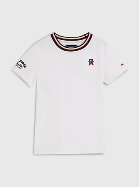 Tommy Hilfiger Tommy Hilfiger T-Shirt KB0KB08209YBR Biały Classic Fit