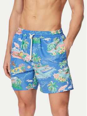Polo Ralph Lauren Polo Ralph Lauren Pantaloncini da bagno 710B13657001 Azzurro chiaro Classic Fit