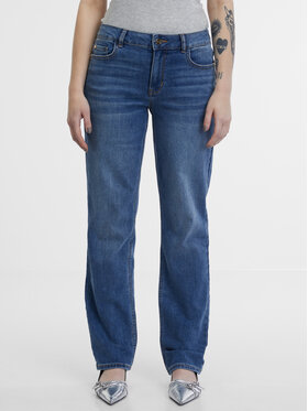 Orsay Orsay Jeansy 1000186548000__38 Niebieski Straight Fit