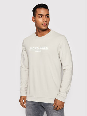 Jack&Jones PREMIUM Džemperis Branding 12205732 Pilka Regular Fit