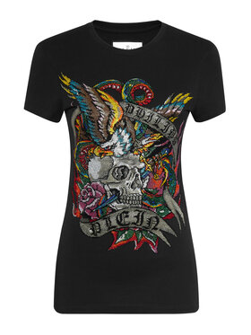 PHILIPP PLEIN PHILIPP PLEIN T-Shirt 14903 Czarny Regular Fit