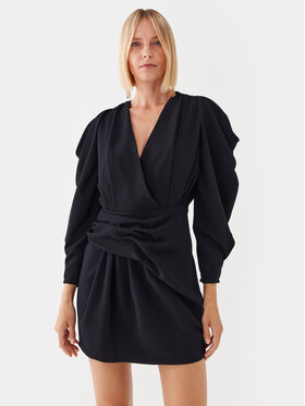 IRO IRO Коктейлна рокля Sofi AR132 Черен Regular Fit