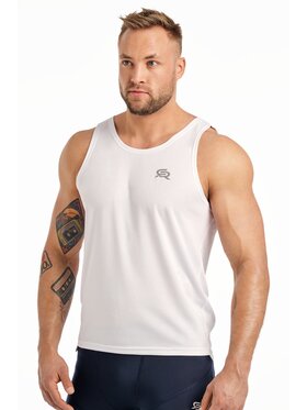 ROUGH RADICAL ROUGH RADICAL Top FINE Biały Slim Fit