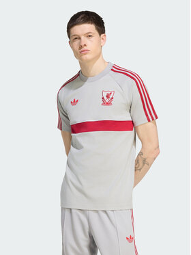 adidas adidas Koszulka techniczna 171861 Szary Slim Fit