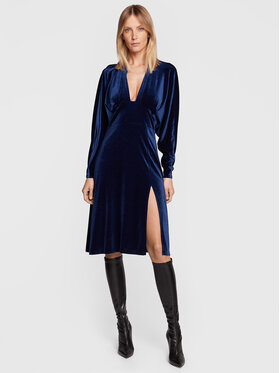 Undress Code Undress Code Φόρεμα κοκτέιλ Date Night 483 Σκούρο μπλε Slim Fit