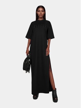 MADE BY SOCIETY MADE BY SOCIETY Sukienka codzienna KIZUNA - D27833 Czarny Basic Fit