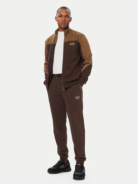 EA7 Emporio Armani EA7 Emporio Armani Trenerka 7M002405 AF10377 U6027 Tamno smeđa Regular Fit