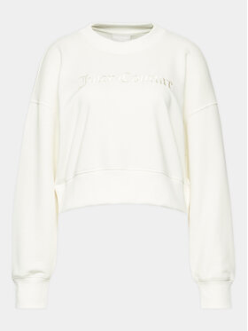Juicy Couture Juicy Couture Суитшърт JCLJU123518 Бял Regular Fit