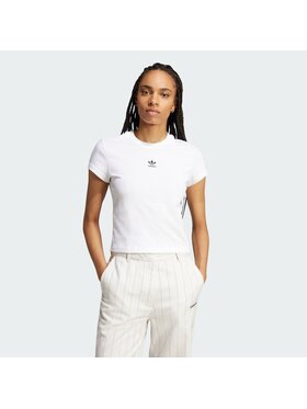 adidas adidas T-Shirt Essentials Slim Tee Biały Slim Fit
