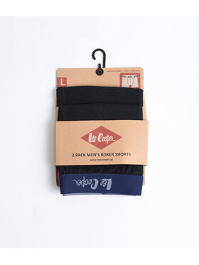 Lee Cooper Lee Cooper Komplet 2 par bokserek DUOBOX Kolorowy
