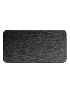 Villeroy & Boch Villeroy & Boch Talerz do serwowania Villeroy & Boch Manufacture Rock Czarny