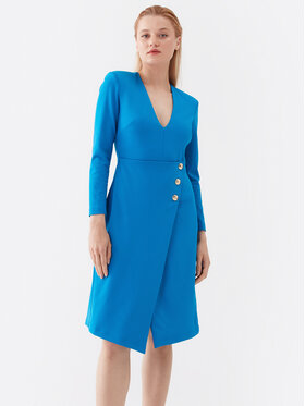 Pinko Pinko Φόρεμα καθημερινό 100943 A0HM Μπλε Regular Fit