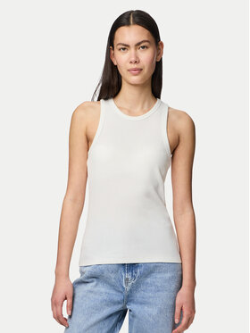 Pieces Pieces Top Ruka 17133673 Valge Slim Fit