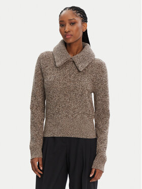 STAUD STAUD Sweater Christopher R24F3111WN Bézs Regular Fit
