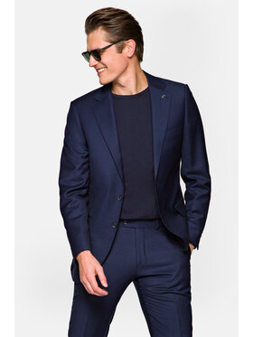 Lancerto Lancerto Garnitur GA073122000006 Granatowy Regular Fit