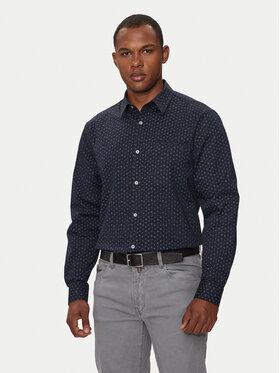 Guess Guess Πουκάμισο M4YH08 WGBO1 Σκούρο μπλε Regular Fit