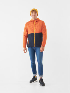 Viking Viking Kurtka softshell Creek Hoodie Bamboo Man Pomarańczowy Regular Fit