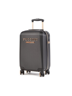 Puccini Puccini Самолетен куфар за ръчен багаж Los Angeles ABS017C Черен