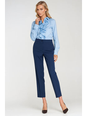 NIFE NIFE Dámské kalhoty SD117 Modrá Authentic Slim Fit