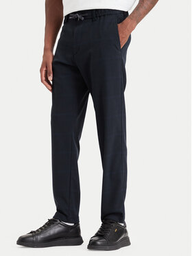 BOSS BOSS Pantaloni chino 50571678 Bleumarin Tapered Fit