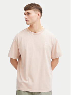 Solid Solid T-Shirt Ismail 21108240 Πορτοκαλί Regular Fit