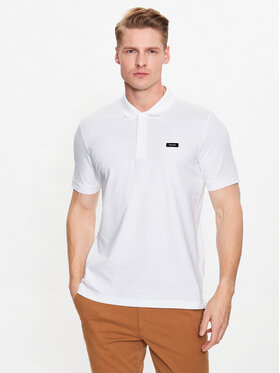 Calvin Klein Calvin Klein Polo K10K111196 Λευκό Regular Fit