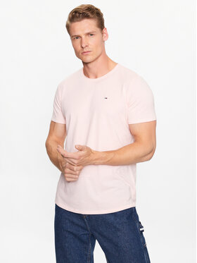 Tommy Jeans Tommy Jeans T-shirt Jaspe DM0DM09586 Rose Slim Fit