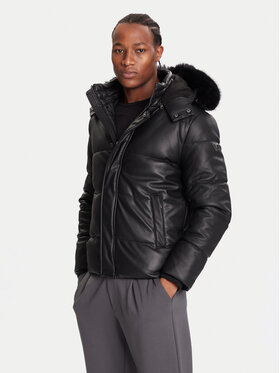 Guess Guess Žieminė striukė M5BL2F W1050 Juoda Regular Fit
