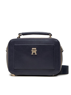 Tommy Hilfiger Tommy Hilfiger Borsetta Iconic Tommy Trunk AW0AW13141 Blu scuro