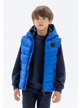 MINOTI MINOTI Kamizelka 19gilet41 Niebieski Regular Fit