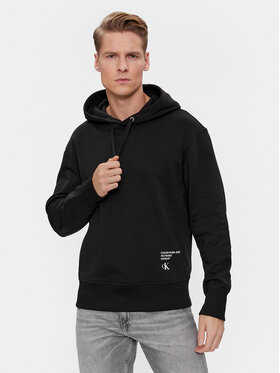 Calvin Klein Jeans Calvin Klein Jeans Sweatshirt Modern Metals J30J324631 Schwarz Regular Fit