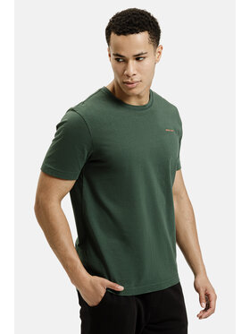 Cross Jeans Cross Jeans T-Shirt 16134-027 Zielony Regular Fit