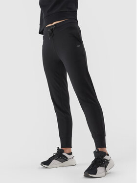 4F 4F Sporta bikses 4FAW23TTROF474 Melns Regular Fit