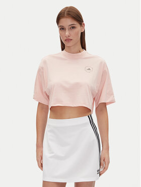 adidas by Stella McCartney adidas by Stella McCartney Marškinėliai Stella McCartney JJ0081 Rožinė Oversize