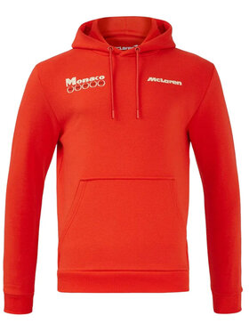McLaren F1 Team McLaren F1 Team Bluza Special Edition Monaco GP 2024 Czerwony Regular Fit